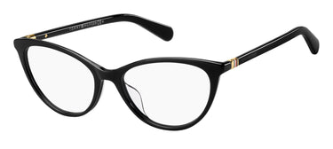 Premium Women Tommy Hilfiger Eyeglasses: TH 1775 - Black - SpecSMART Eye Clinic (Diagonal View)